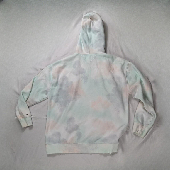 Tommy Hilfiger 2XL XXL pastel tie dye hoodie. Tommy Hilfiger Denim tag - Picture 2 of 2